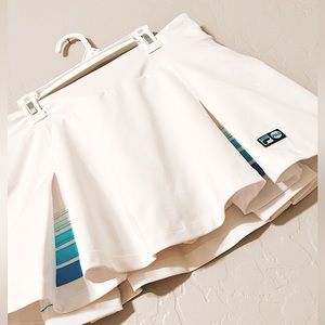 Cute FILA white and blue tennis skort